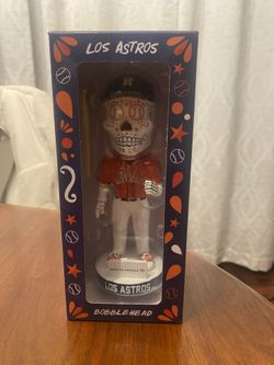 Houston Astros Los Astros Sugar Skull Bobblehead