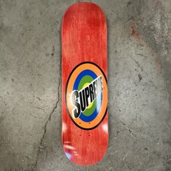 Supreme Spin Logo Skateboard Deck