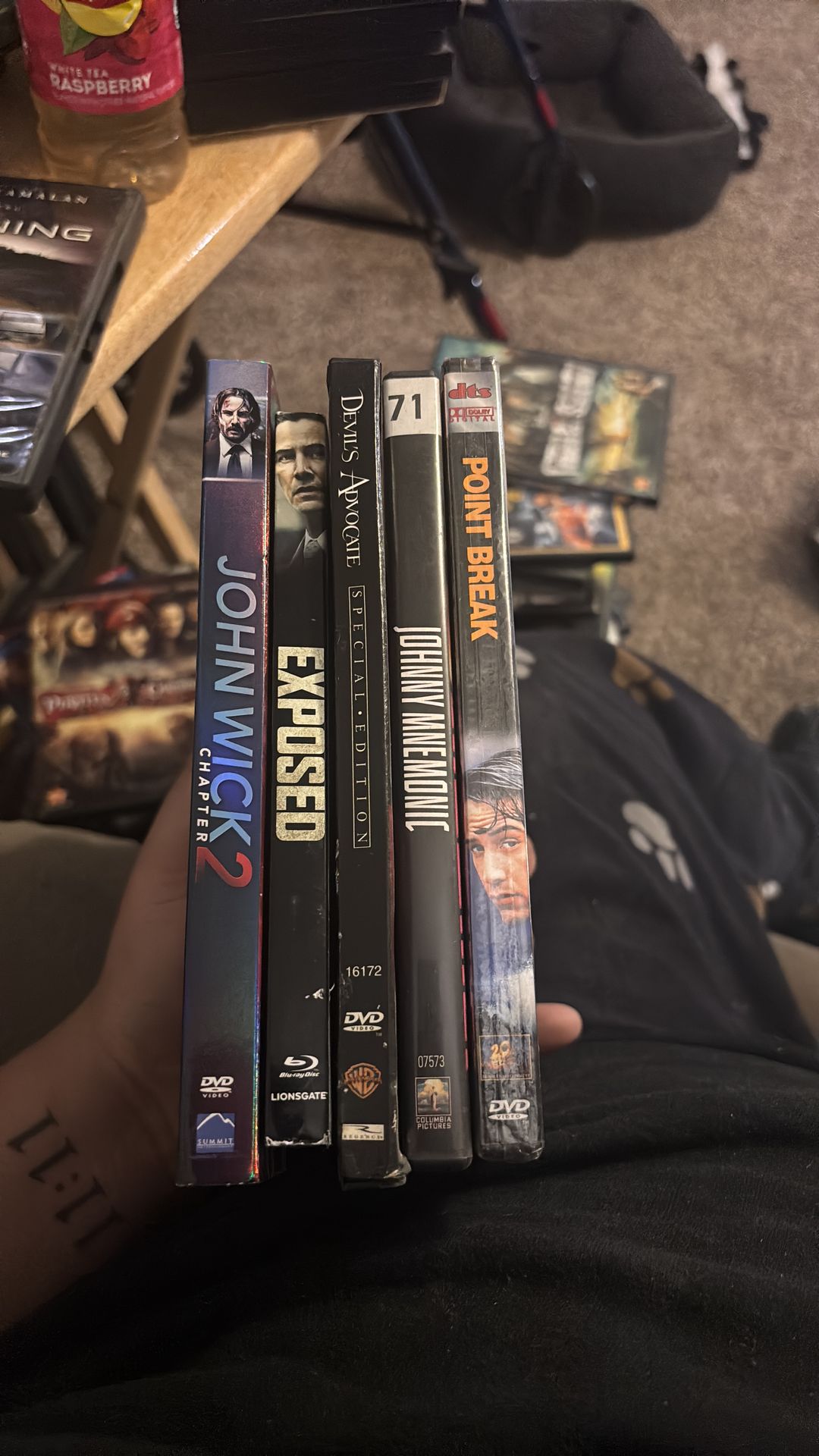 Keanu Reeves DVD Bundle