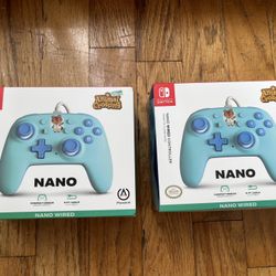 PowerA Nano Wired Controller for Nintendo Switch x 2