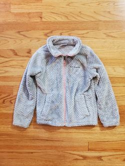 Girls 7/8 Columbia Plush Jacket Zip Up