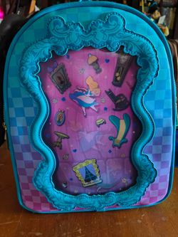 Alice in Wonderland Lenticular loungefly backpack