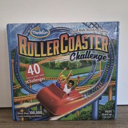 ThinkFun Roller Coaster Challenge STEM Building Board Game