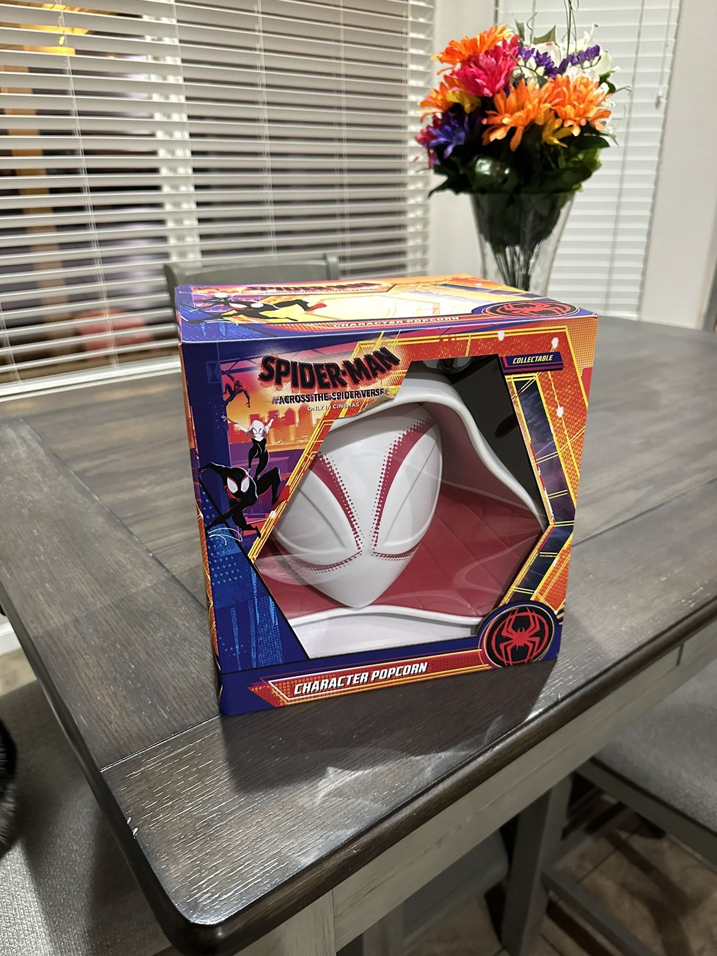 Spider-Man: Across The Spider-Verse Gwen Stacy AMC Exclusive Popcorn Bucket
