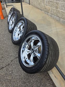 17" US MAG rims Goodyear tires. Torq thrust 17x9 / 17x10.5"