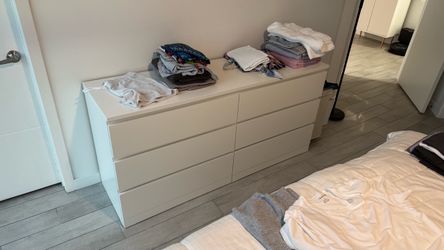 IKEA Malm Dresser White