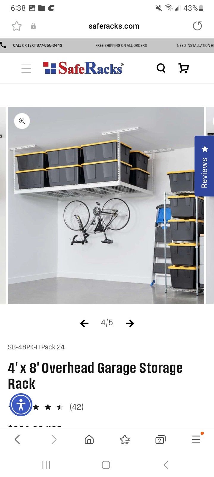 Garage Storage Rack