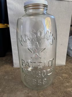Mason's Patent Nov 30th 1858 Glass Jar