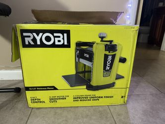 Ryobi 12 1/2 Inch Benchtop Planner