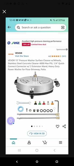 Surface Pressure Washer