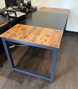 Desk, Chair and Filing Cabinet