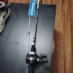 Shakespeare Alpha Bait caster Rod With Reel