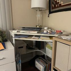 Small Table    Marble Top. Shelve 