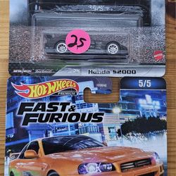 Hotwheels Premium Fast & Furious 