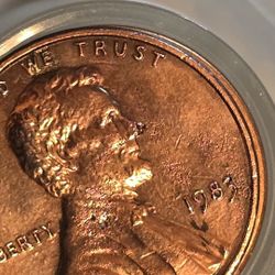 1983 DOUBLED DIE Rev Lincoln Cent 