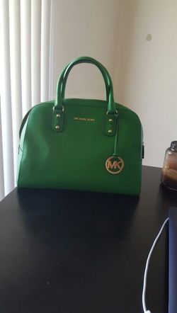 Michael Kors bag...palm green