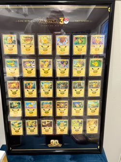 Finished pikachu frame