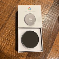 Google Nest Thermostat Charcoal Grey