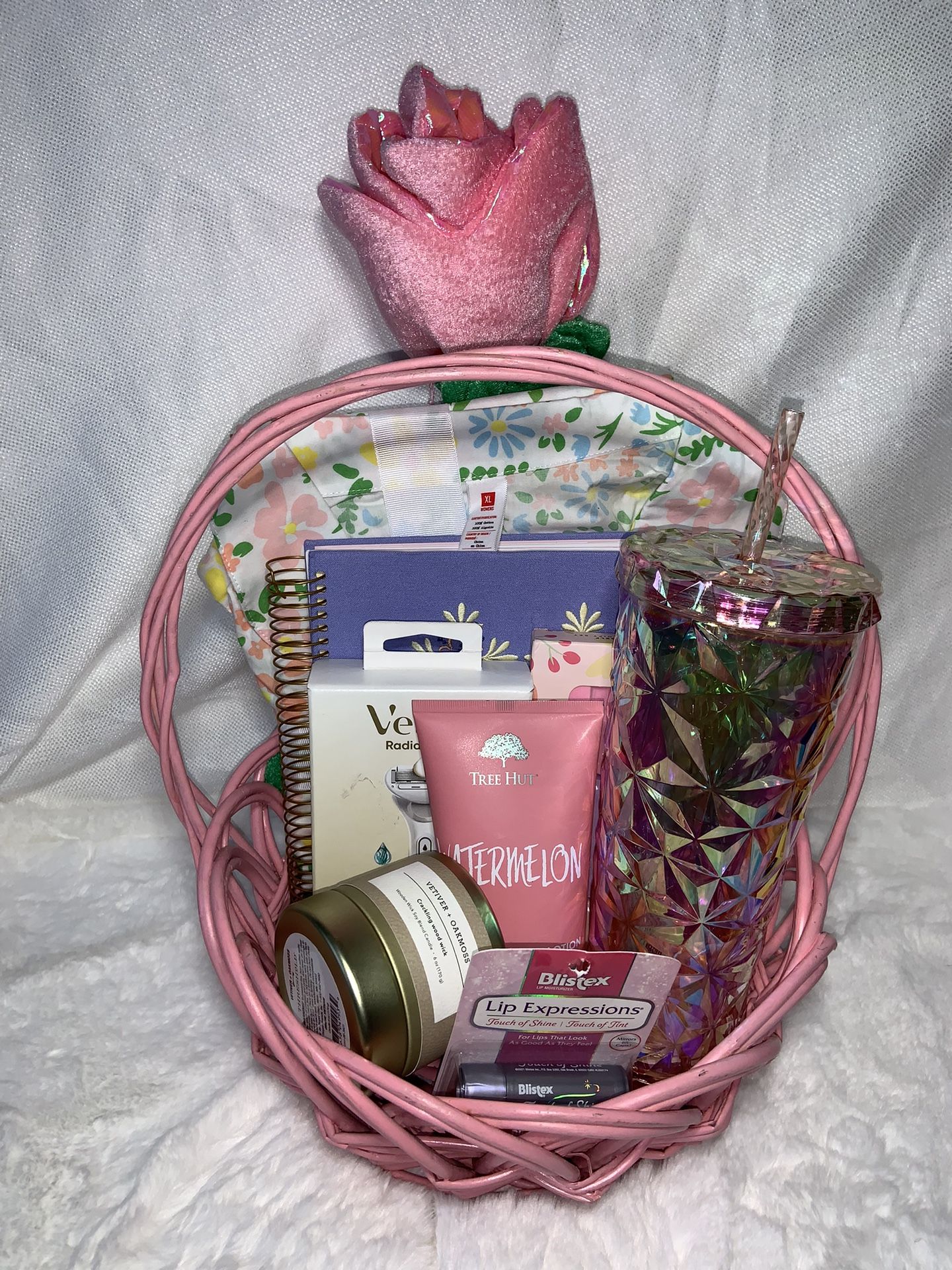 Pretty in Pink Gift Basket