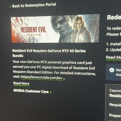 RESIDENT EVIL REQUIEM steam code