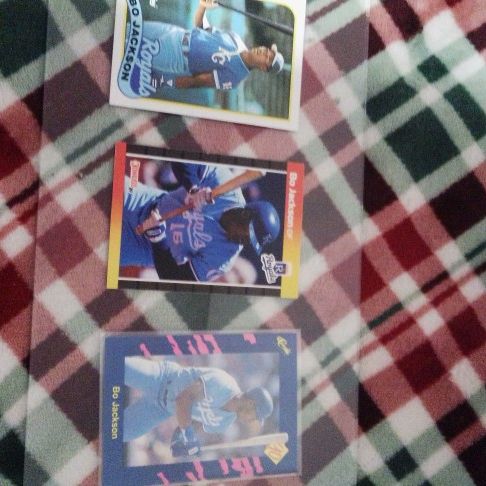 Bo Jackson's Baseball Cards
