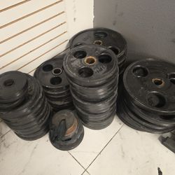 Olympic weight plates urethane gym equipment exercise fitness workout