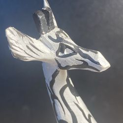 Giraffe, Wooden, Hand Carved