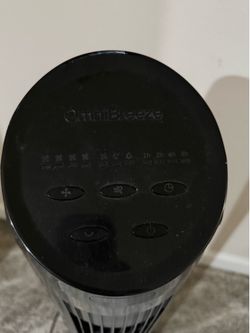 OmniBreeze tower fan with remote