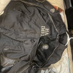 Harley-Davidson Reflective Skull Switchback Jacket 3XL w/ Armor