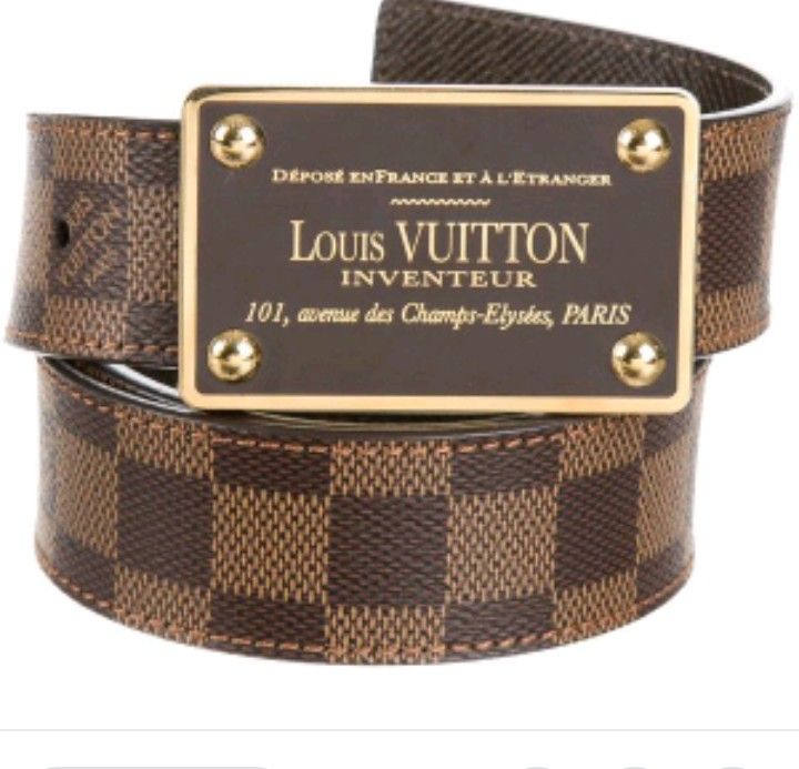 Louis Vuitton, Accessories, Louis Vuitton Authentic Mens Inventeur Belt