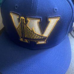 Golden State Warriors W Logo Snapback