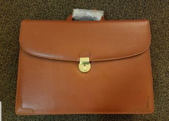 Leather business bag! new