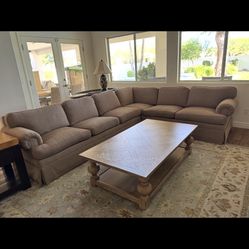 Sectional sofa  10’4” x 7’9” $420