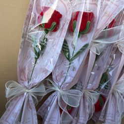 Single Hand Made Rose 