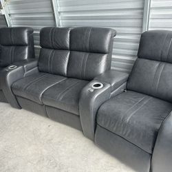Power Reclining Theater Chairs
