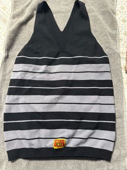 FB COUNTY CHARLIE BROWN TANK TOP - BLACK/GRAY