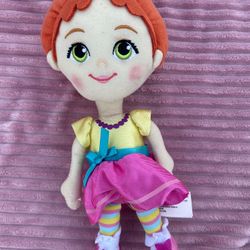 Fancy Nancy 8" Beans Plush Disney junior stuffed doll