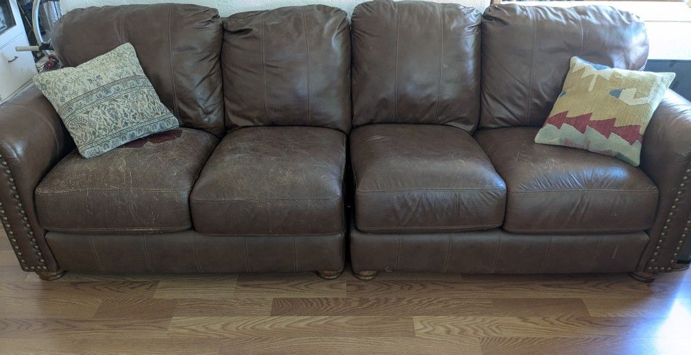 Leather Couch