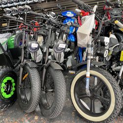Electric Bikes Different Models with Gears Grand Sale