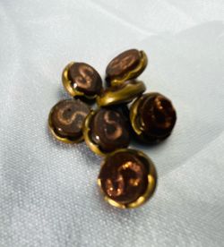 Antique Monogram Buttons