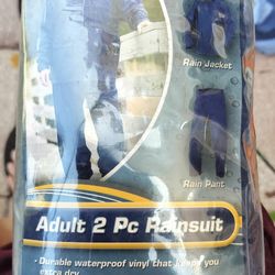 2XL 2 Piece Raincoat