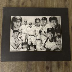 New York Yankees Legends Painting Artwork
