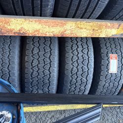 Lt 265/70/18 Four Tires Used Good Years 