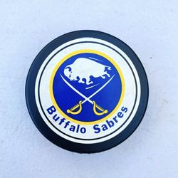 Vintage Buffalo Sabres NHL Official Game Hockey Puck by General Tire