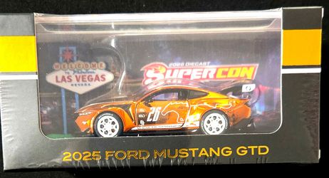 SuperCon x KiloWheelz 2025 Orange Mustang GTD */400*