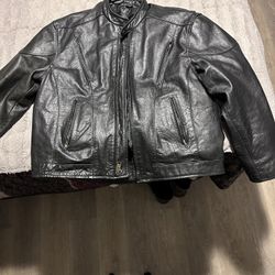 Nice Leather Riding Jacket 