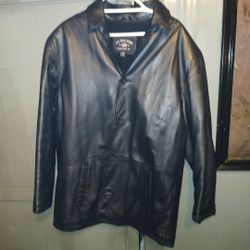 Polo leather jacket size large