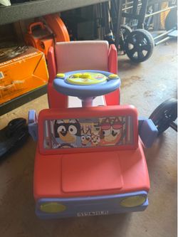 Bluey power wheel