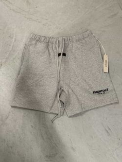 COME GET SUM DARK OATMEAL  ESSENTIAL SHORTS FOR 50 SIZE LARGE