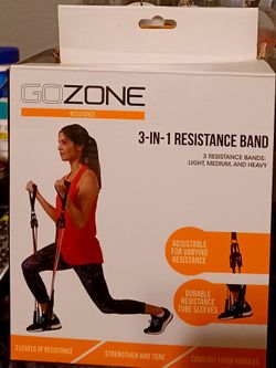GOZONE 3 In 1 Resistance Band 